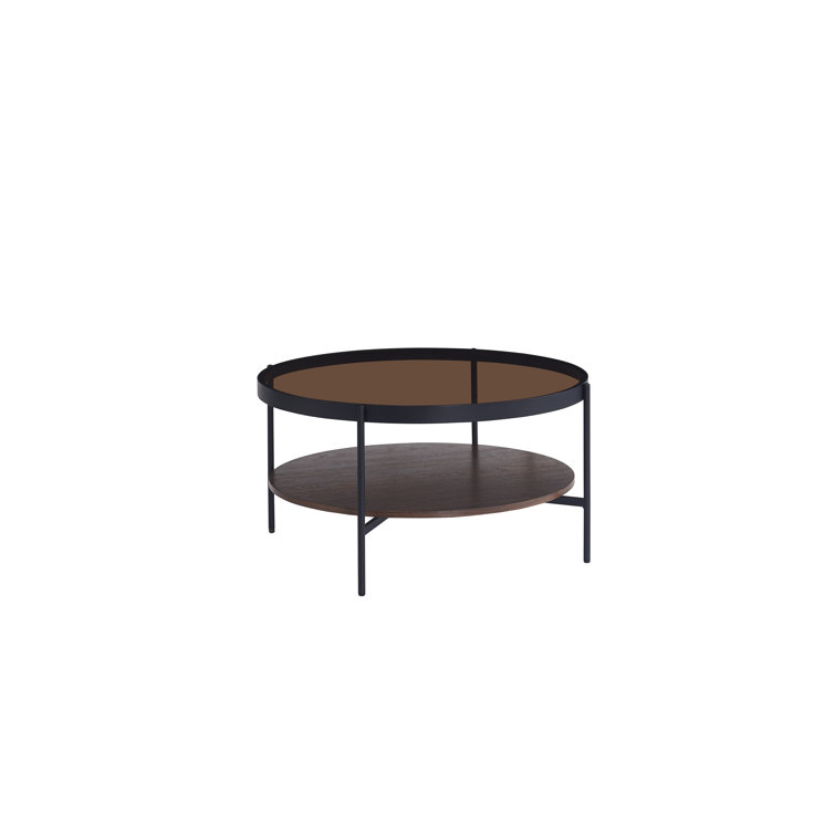 Vitri walnut coffee deals table